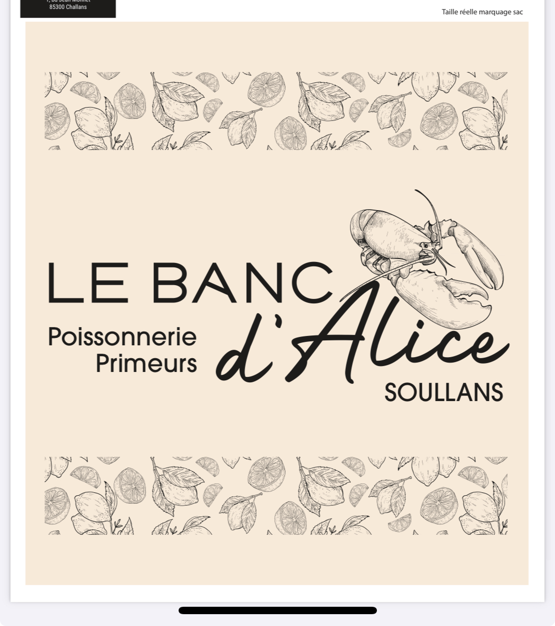 Poissonnerie – Primeurs « Le Banc d’Alice »